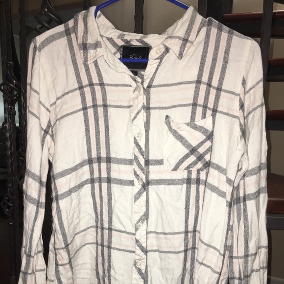 Rails Tops - Rails button up flannel shirt